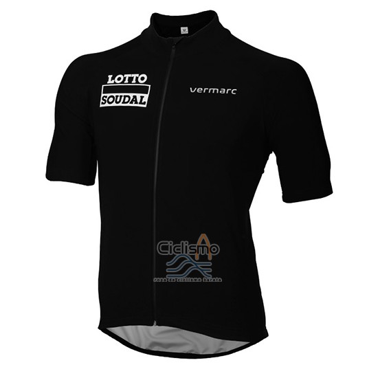 Lotto Soudal Ropa Ciclismo Culotte Corto 2016 Mangas Cortas Negro